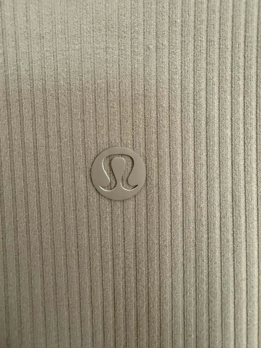 Lululemon All Aligned Ribbed Midi Dress, Taupe, XS - Picture 5 of 6